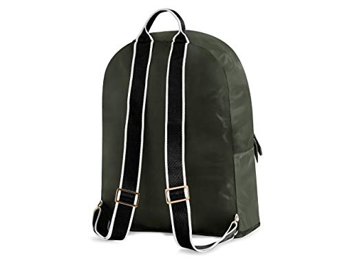 Paravel Fold Up Travel Backpack | Packable and Lightweight Foldable Travel Bag | Carry On Nylon Backpack with Trolley Sleeve, Safari Green
