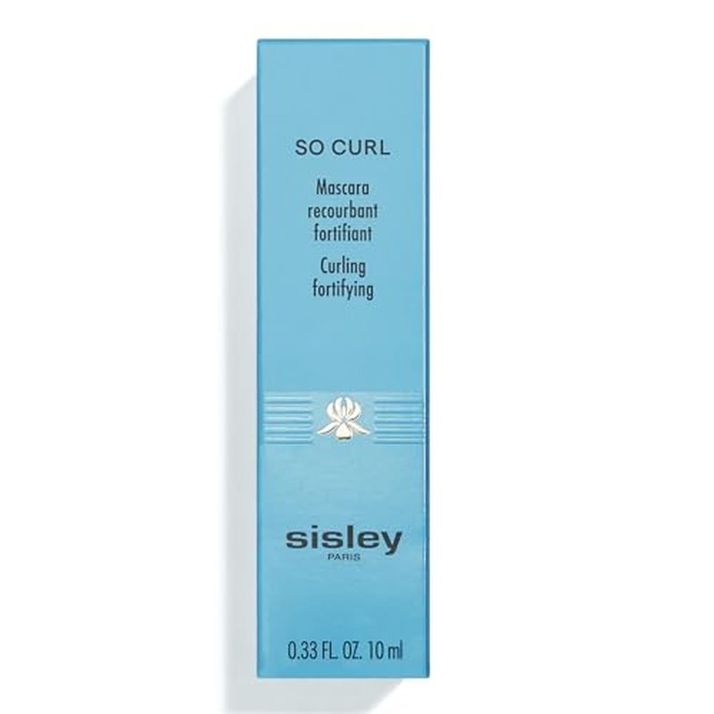 Sisley Paris So Curl Mascara, 1 Deep Black - Visibly Curling, Beautifying Mascara - Instant Look of Curl, Volume & Length - Long-Wear, Non-Smudging Formula