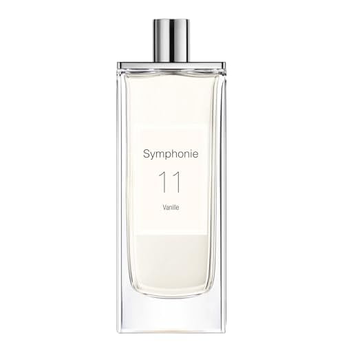 EVAFLORPARIS SYMPHONIE 11 Vanille Eau de Parfum for Women ? Gourmand Vanilla & Spicy Notes with Pink Pepper, Jasmine and Sandalwood ? Timeless Fragrance ? Made in France 3.4 Fl Oz