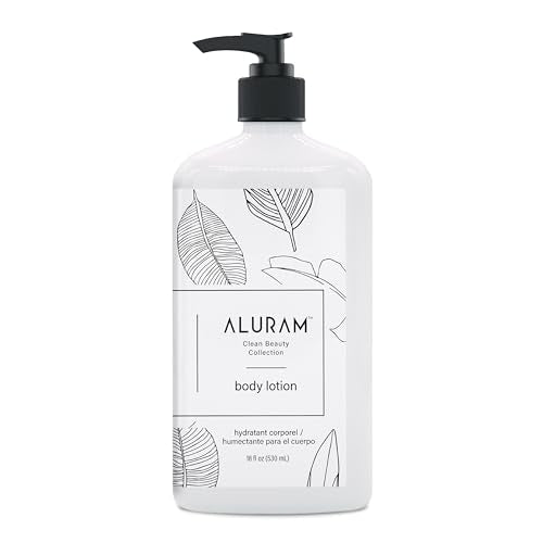 ALURAM Moisturizing Body Lotion, Hydrating Coconut Water & Squalane Cream Moisturizer for Soft Skin, Vegan, 18 Fl Oz