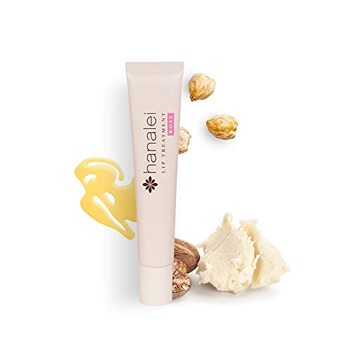 Hanalei Lip Treatment Bundle - Clear & Rose | Nourishing Kukui Oil, Shea Butter & Agave for Soft, Hydrated Lips