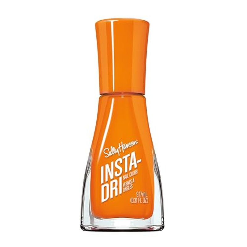 Sally Hansen Insta-Dri Nail Polish | Quick Dry, Long Lasting, Streak-Free Shine | Opaque, Glossy | 357 Time Warmth | Burnt Orange Nail Color