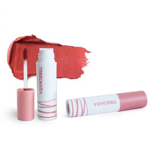 2pc Thailand Lipstick Set for Women, Lip Cream Long Lasting Waterproof with Velvet Matte & Soft Lightweight, Lip Mud Suitable for All Makeup Looks, Making You More Dazzling £¨Tangerine& Rose