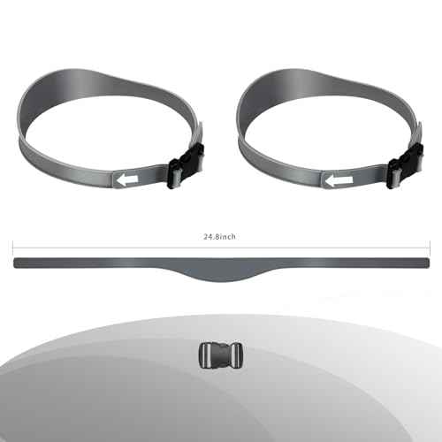 Professional Hair Cutting Kit for Home Haircuts, Adjustable Size Hair Trimming Guide and Neckline Shaving Template Hair Fade Tool for DIY Self Haircuting Set Skin Fade Guidelines for Hair Clippers