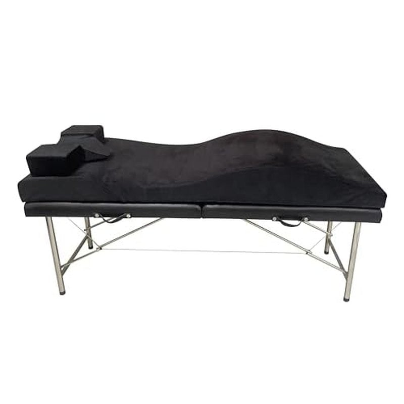 Endelle Lash Bed Topper,Ergonomic Curvy Massage Table Cushion,Premium Foam Massage Bed of Esthetician Supplies