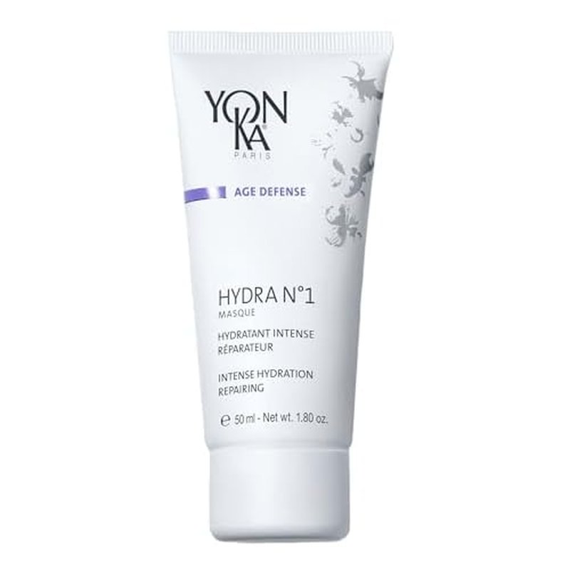 Yonka Hydra No. 1 Masque | Hydrating Face Mask with Vitamin C and Aloe Vera | Overnight Anti-Aging Treatment | For Normal to Dry Skin | Paraben-Free | 1.80 oz