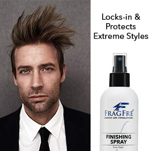 Hair Finishing Spray - Firm Hold, Fragrance-Free, Hypoallergenic | 8 oz, Vegan, Paraben-Free, Sensitive Skin