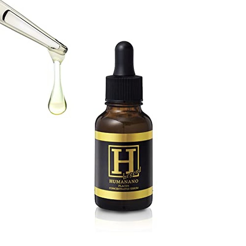 Japanese Placen Liposomal 200% Concentrated Serum, EGF, FGF, "HUMANANO", Paraben Free, Alcohol Free, Mineral Oil Free, Cruelty Free (1month 1.01 fl oz)