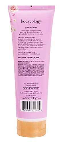 Bodycology Sweet Love Blushing Nourishing Body Cream, 8 oz (Pack of 2)