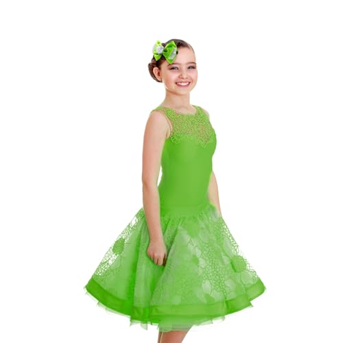 2PC Green Fairy Hair Bow Clips for Girls Women 4 Inch Toddler Princess Accessories