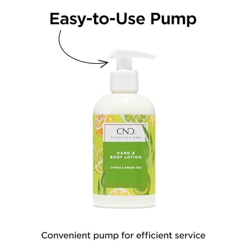 CND Scentsations Hand & Body Lotion, Deep Moisturizing and Hydrating Formula for Dry Damaged Skin, Dermatologically Tested, 8.3 oz.