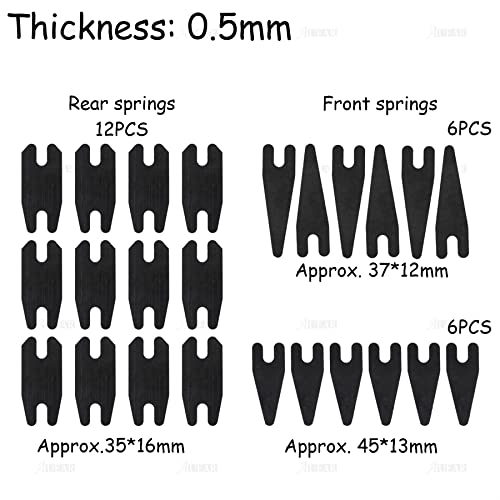 AUEAR 24PCS Tattoo Spring Set Front Back Rear Machine Repair Springs Supplies Kit