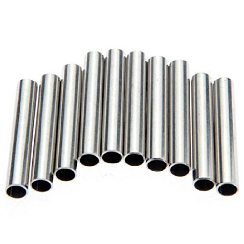 VideoPUP 10pcs Stainless Steel Back Stem Tube Grip Tip for Needle Supply Tattoo Machine