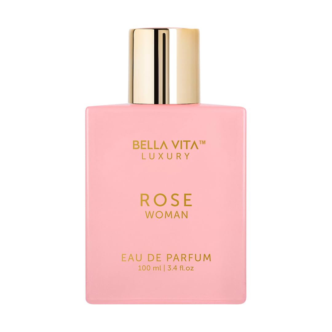**Luxury Rose Eau de Parfum for Women - Fresh Floral Peach & Jasmine | 100 ml (3.4 fl. oz.)**