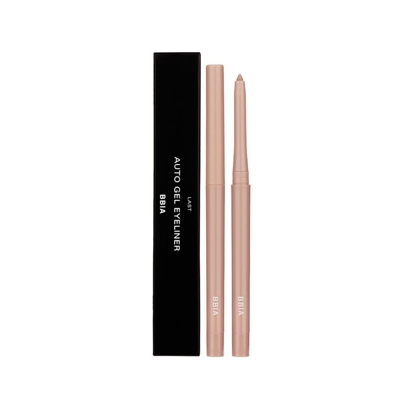 BBIA Last Auto Gel Eyeliner 17 Color – Multi-Use Longwear & Waterproof Mechanical Eye Liner Easy Drawing with Smooth Texture Smudge-Resistant Shadow & Glitter Vegan Korea Eye Makeup (14 ALMOND BEIGE)