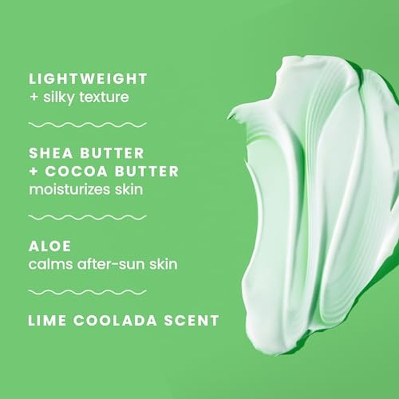 Hawaiian Tropic After Sun Lotion Lime Coolada Case, 12 mini bottles | After Sun Care Travel Essentials, Aloe Vera Lotion, 2 fl oz each (Pack of 12)