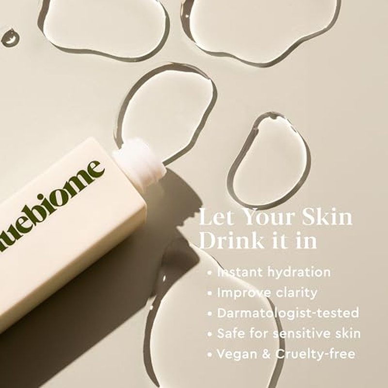 The Biotic Glow Ferment Essence, Alcohol-Free Face Essence, Gentle Exfoliant for Blackheads, Enlarged Pores, Wrinkles & Fine Lines; 128 mL