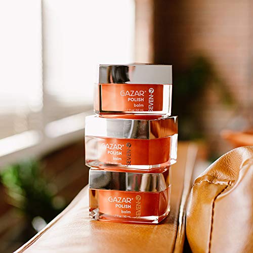 Rinzu Polish Shine Balm - Anti-Frizz Hair Shine for Flyaways | Lightweight Gloss Finish with Silk Amino Acids, 1.7oz