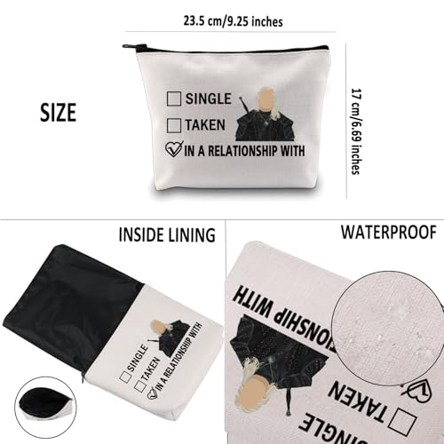 G2TUP H C Inspired Gift Dating H C Makeup Bag H Fan Cosmetic Bag H C Merch