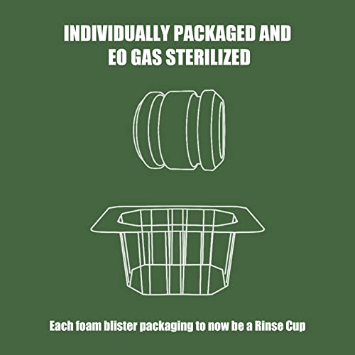 EZ 12pcs TACT Disposable Foam Tattoo Grip Covers Plus Size 28mm to 34mm for Wireless Battery Rotary Tattoo Pen Machine