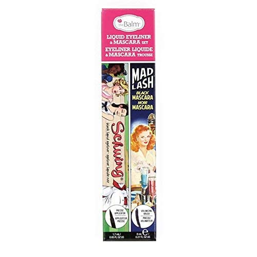 Liquid Eyeliner and Mascara Kit - Schwing & Mad Lash Duo for Bold Eyes | Black