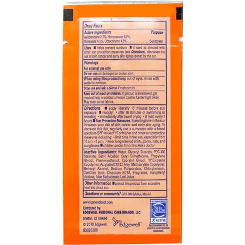 Banana Boat Ultra Sport Sunscreen Lotion Packets, Broad Spectrum SPF 30, Water & Sweat Resistant, 0.4 fl oz (Pack of 200)