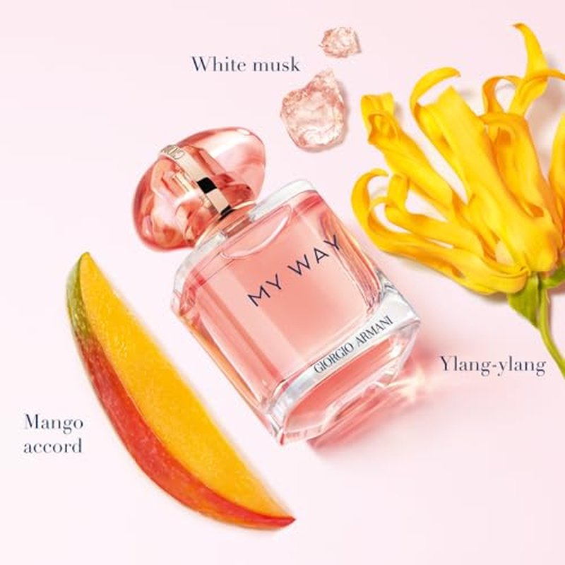 Armani Beauty- My Way Ylang - Eau de Parfum - Women's Perfume - Floral Fruity Fragrance - Mango Accord, Coconut Water Accord, Ylang, and Vanilla Notes