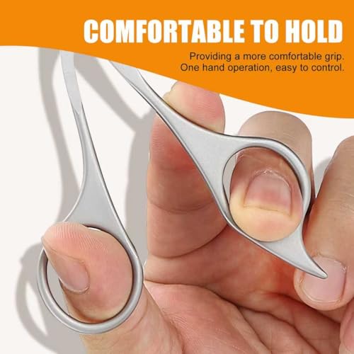 Eyebrow Trimming Scissors with Comb, Gifts For Men Women Stocking Stuffers, Precision Grooming Kit