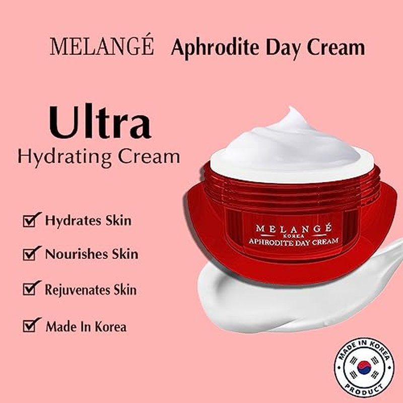 Aphrodite Day Cream | Made in Korea | Daily Moisturizing Facial Cream - Intense Hydration