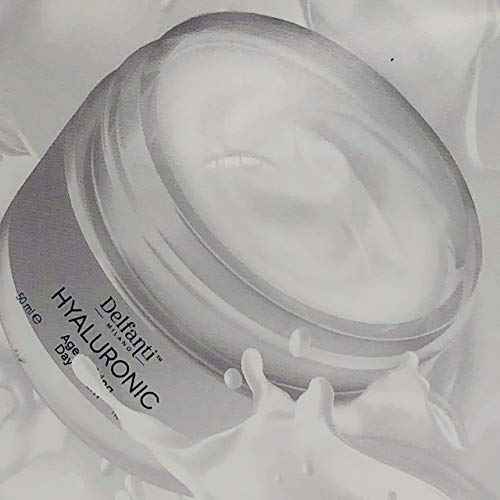 Delfanti Milano • HYALURONIC AGE DEFYING NIGHT CREAM • Face and Neck Moisturizer • Made in Italy