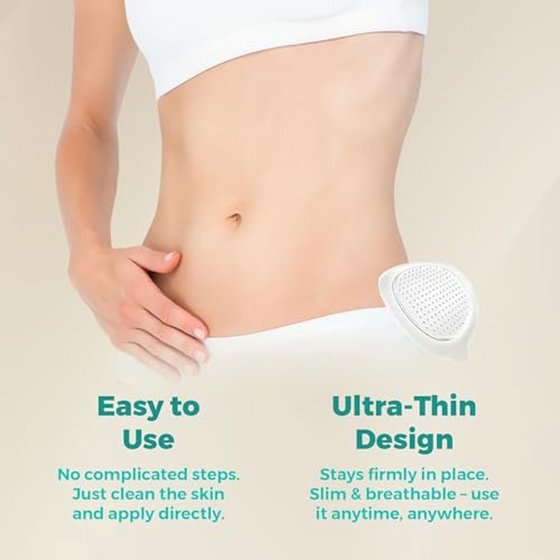 GLP-1 Nano Patch, Firming Skin and Body Shaping Care Patch, Body Care Pat-ch Gentle Soothing Massage with Ginger Extract for Women Girls Natural Ingredients, Mild - 4 Patches