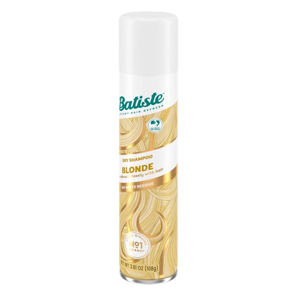 Batiste Dry Shampoo for Blonde Hair - Oil Absorbing Formula | 3.81 Fl Oz, Pack of 2