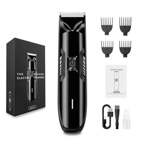 Hair Clippers for Men, Cordless Clippers for Hair Cutting with Type-C Fast Charging, Clippers and Trimmers Set for Hair Cutting, Beard Trimmer, Rechargeable Electric Shaver, Gifts for Men