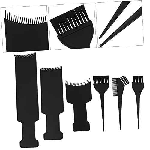 Hair Dye Tools 6 Pcs Hair Coloring Kit Highlights Plate Easy to Use for Home Salon