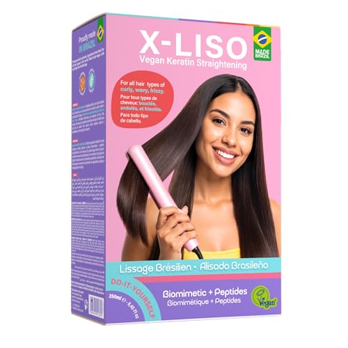 Brazilian Keratin Hair Treatment ? Straightening kit, Progressiva, Frizz-Free ? Keratin Treatment at Home | Keratina Para Alisar El Pelo | Alisado Sin Formol | Straightening hair products