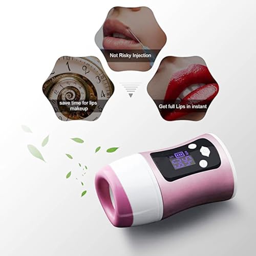 Lip Plumpers, Lip Plumper Tool for Makeup, Women's Electric Lip Plumper, Lip Enhancer Plumper Tool, 600mAh, and Tighten Your Lips to Give You Plump Lips
