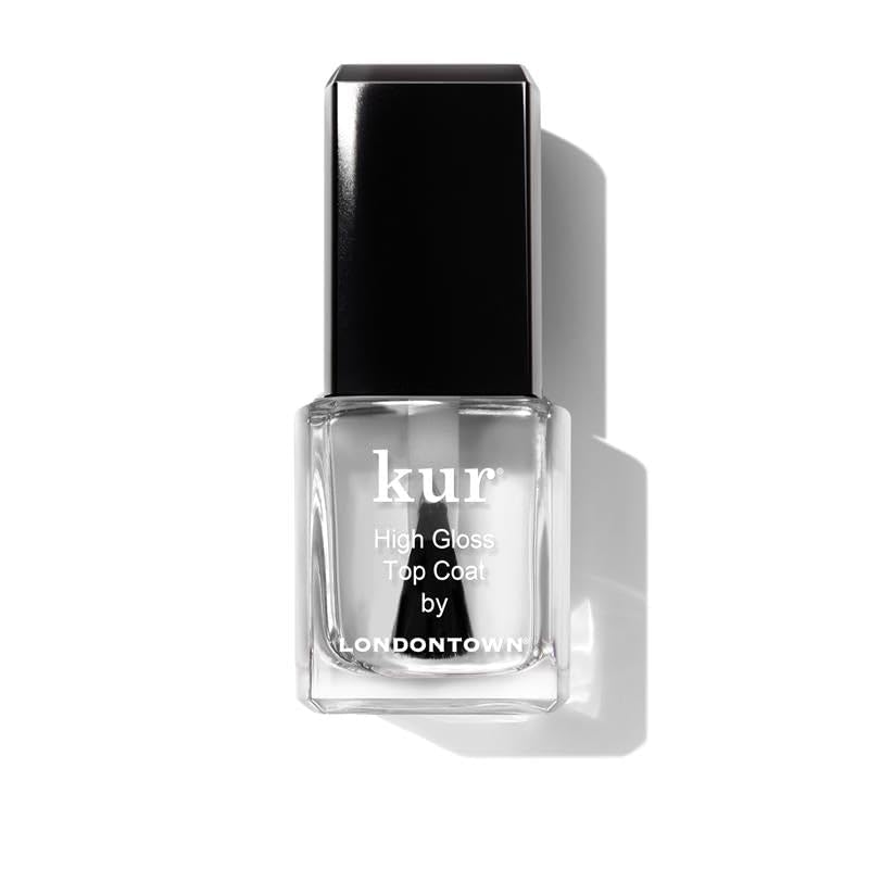 High Gloss Top Coat - Glass-Like Shine & Smooth Finish | Streak-Free Application, .24 fl oz