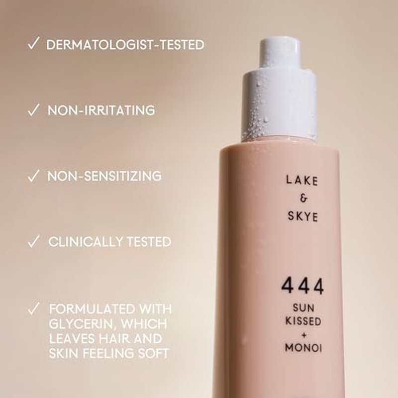Lake & Skye 444 Sunkissed + Monoi Hair & Body Mist