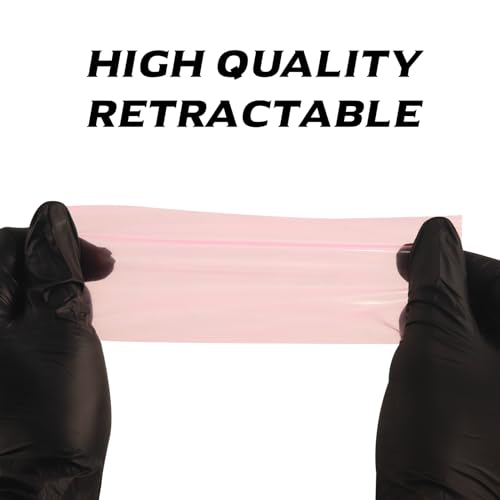 Tattoo Pen Covers Disposable Sleeves 200Pcs Pink Machine Covers 2.5x7.1inch Large Size Fits Most Rotary Machines Durable Plastic Protection