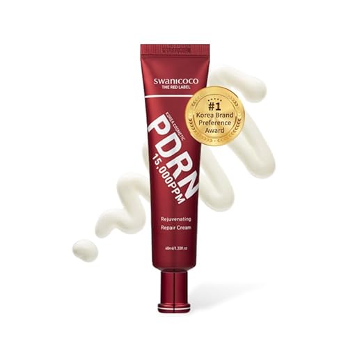 SWANICOCO PDRN Rejuvenating Repair Cream, 99.9% Pure Salmon DNA, Bakuchiol, Cica Exosome & Niacinamide, Anti-Aging, Wrinkle Care, Firming & Glow, Holiday Gift, Stocking Stuffer, 40ml / 1.35 fl oz