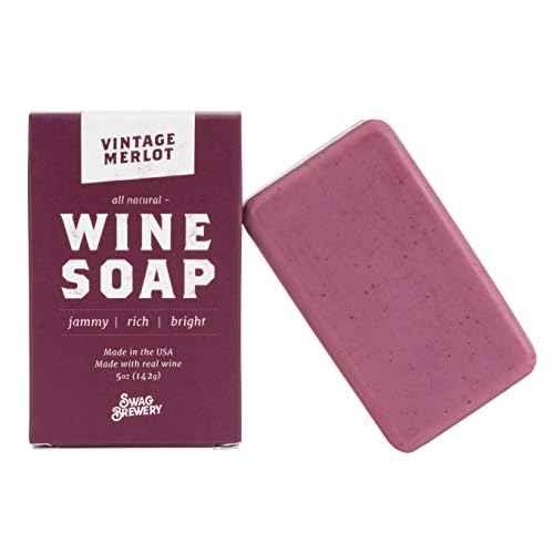 BOOZY SOAP - Great Gift for Wine, Whiskey, and Beer Drinkers -Made in USA- (3-Pack (Wine + Whiskey + Beer))