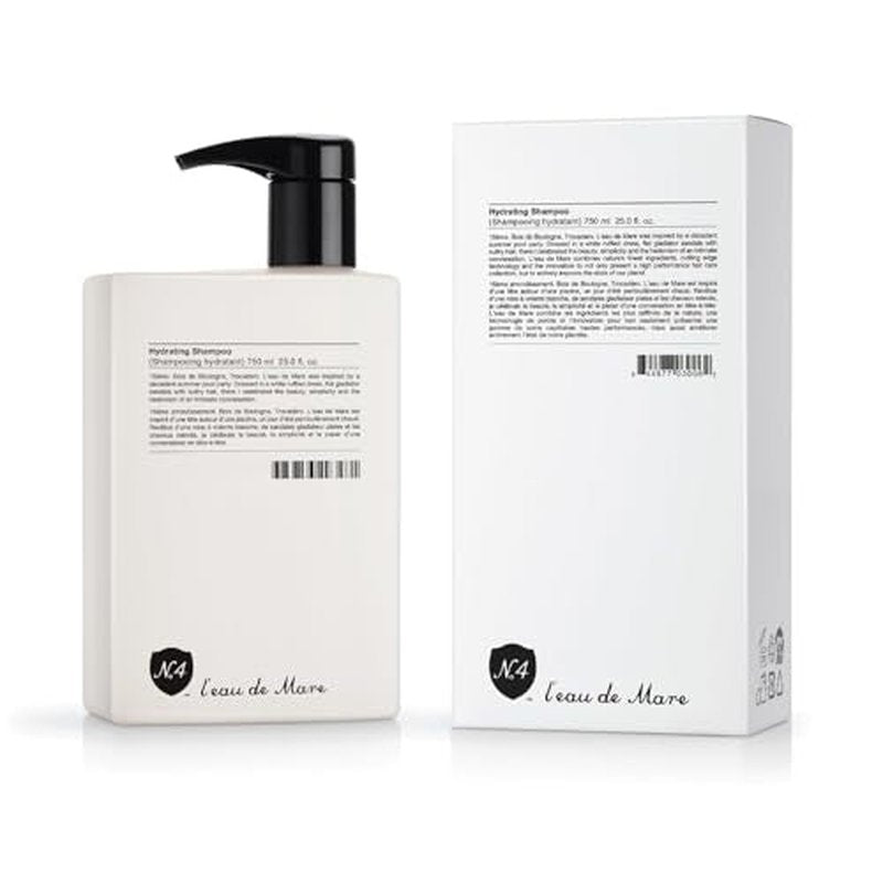 Number 4 Hydrating Shampoo, Shampoo for Women and Men. Sulfate, Gluten, & Paraben Free. Moisturizing & Color Protecting, 25 oz