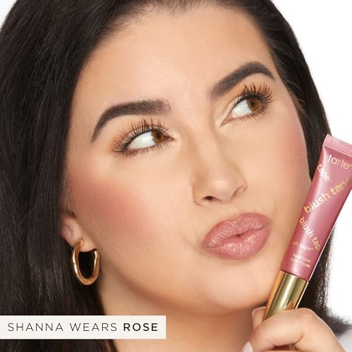 tarte blush tape liquid blush ? Buildable Cream Blush Makeup, Lightweight Formula, Blurs appearance for Radiant Cheek Glow, Vegan & Cruelty Free
