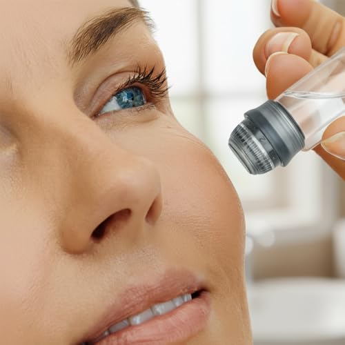 Micro Infusion Needles System for Face Skin Care, 0.25mm Microneedling Derma Stamp Serum Applicator for Women & Men