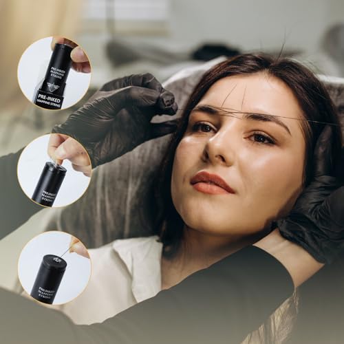 BIOMASER S20 Tattoo Gun Wireless Permanent Makeup Machine kit 10pcs Cartridges Needles for Eyebrow Lip Eyeliner Ombre Powder Brows Microshading Supplies