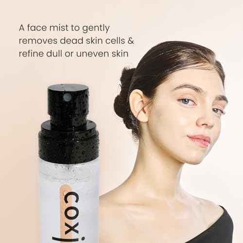 coxir BROWN RICE NIACINAMIDE daily PEELING MIST TONER l TXA(Tranexamic Acid), Niacinamide,AHA,BHA and Brown Rice l Daily Exfoliating Facial Spray, Minimize Enlarged Pores [80ml/2.70 fl.oz]