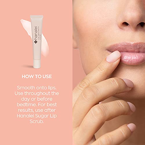 Hanalei Lip Treatment Bundle - Clear & Rose | Nourishing Kukui Oil, Shea Butter & Agave for Soft, Hydrated Lips