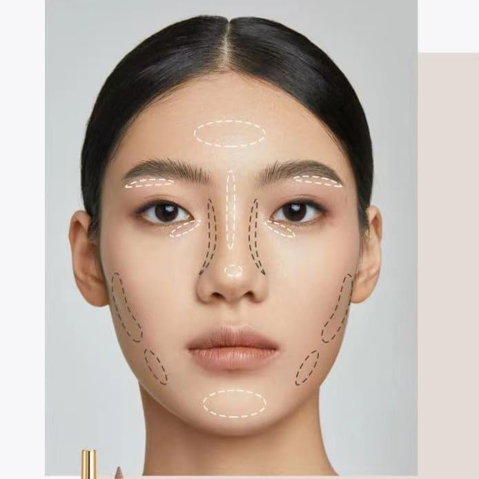 Double-Ended Contour Pencil Highlighter - Multi-Functional Makeup Tool | 5g