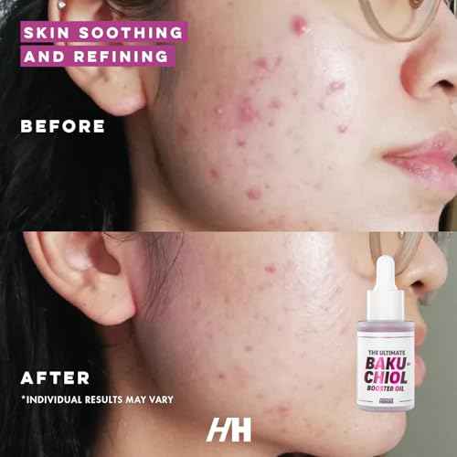 Handmade Heroes 2% Bakuchiol Oil Lifting and Firming Oil for Guasha Neck, and D?collet?, All Natural Retinol Alternative For Radiant and Line Smoothing 0.75oz