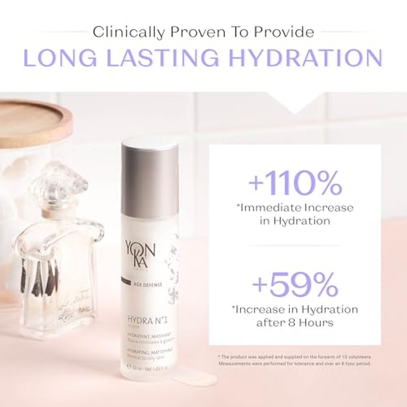 YON-KA AGE DEFENSE HYDRA NO. 1 FLUIDE Hydratante, Reparatrice Fluid (1.7 Ounce / 50 Milliliter) - Non-Greasy Hydrating Fluid Designed For Oily Skin Types